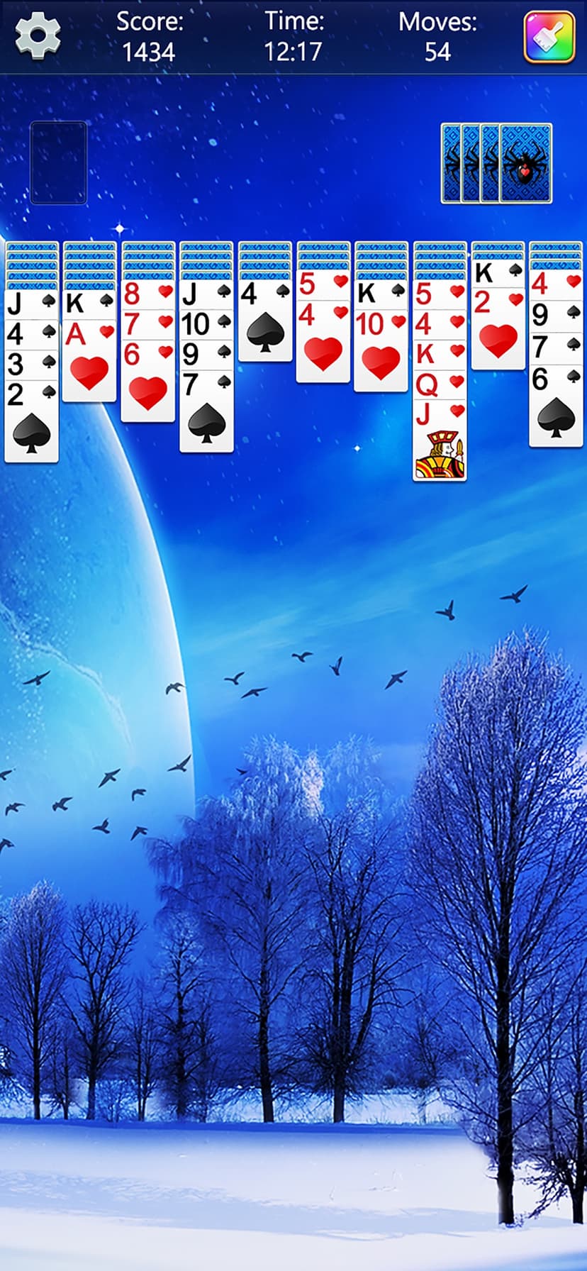 Spider Solitaire Fun screenshot 2 - screenshot