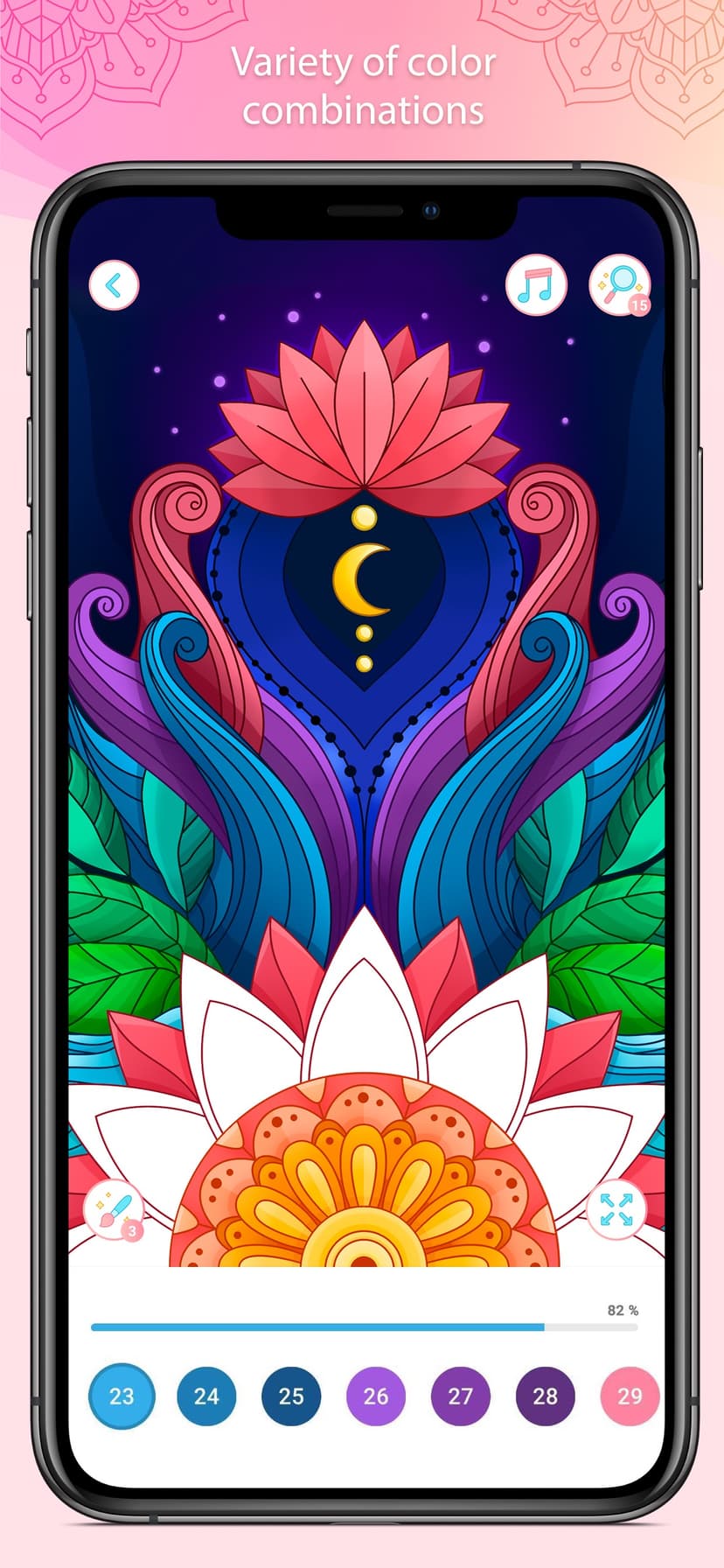 Color by Number – Mandala Book screenshot 4 - screenshot