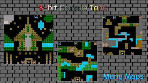 Console Tank - 8Bit TV FC Game screenshot 2 - screenshot