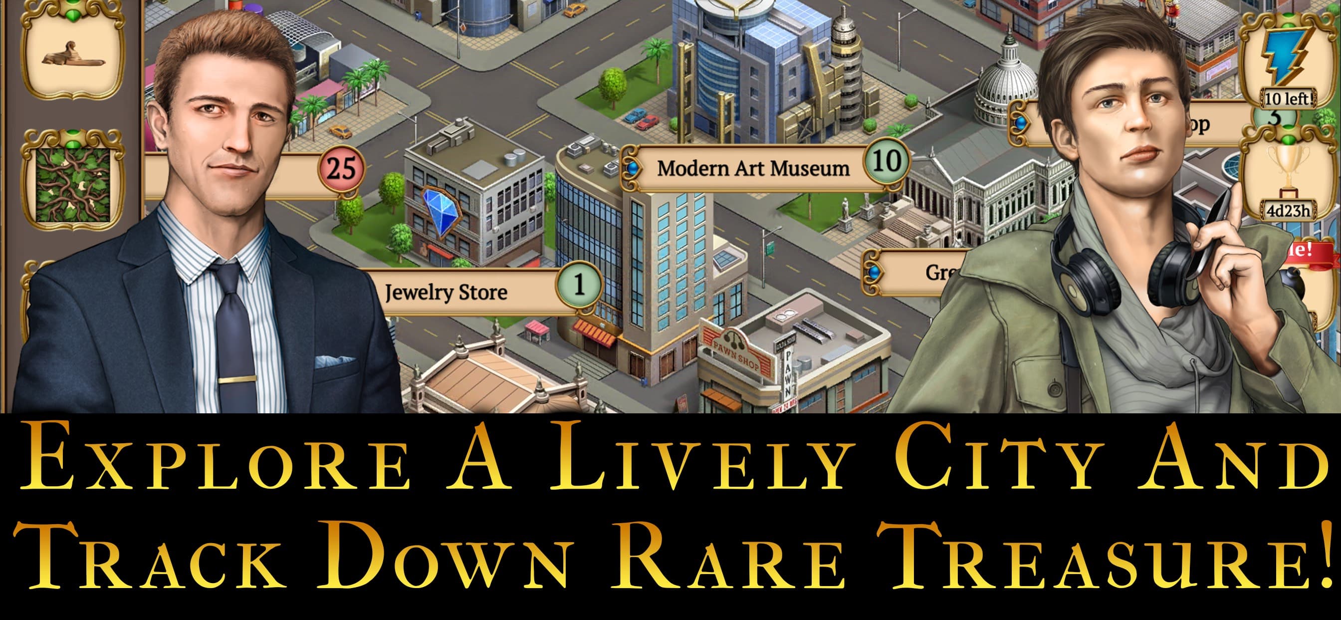 Relic Match 3: Mystery Society screenshot 4 - screenshot