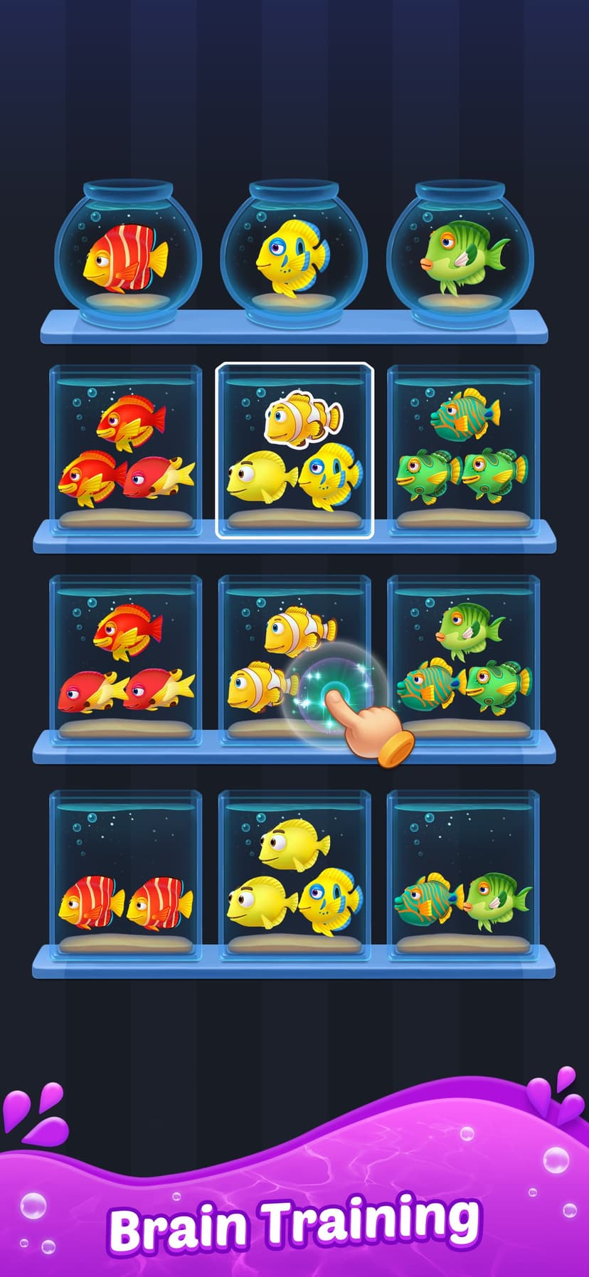 Fish Sort 3D: Match Puzzle screenshot 2 - screenshot