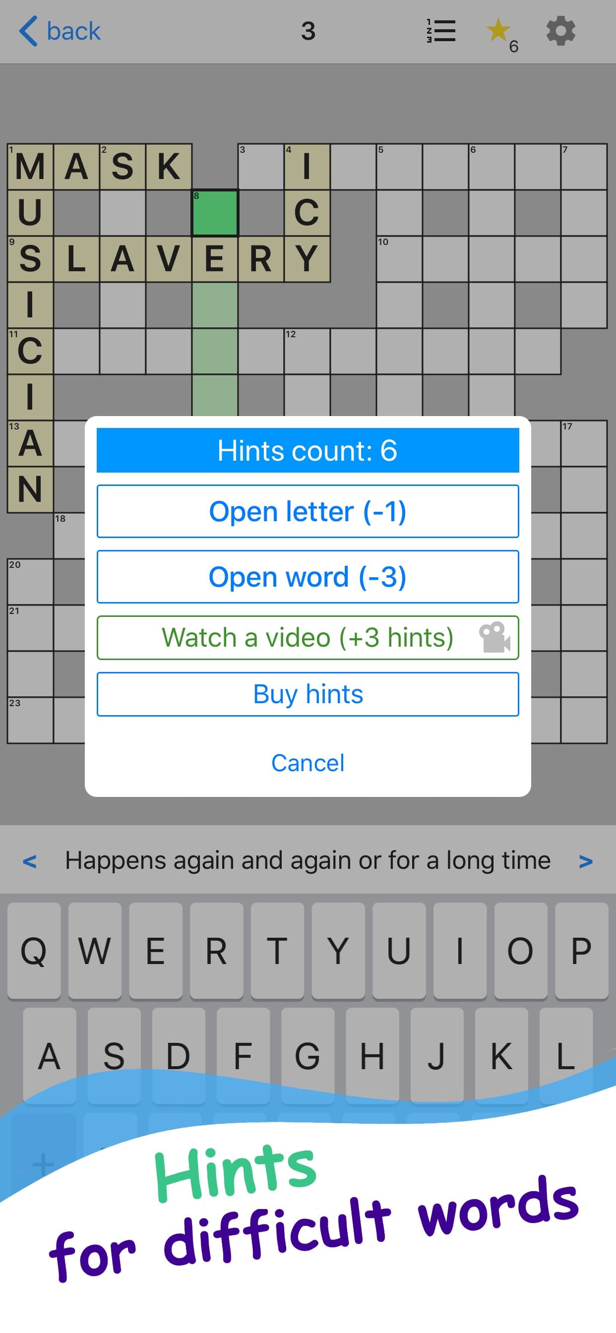 English Crosswords Puzzle Game screenshot 4 - screenshot