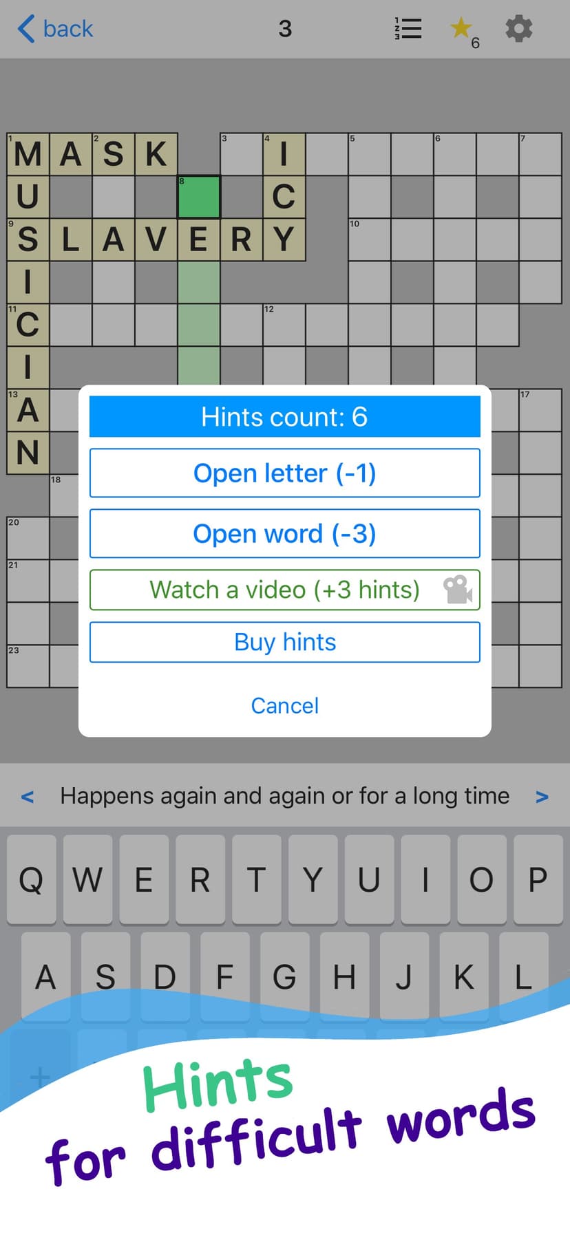 English Crosswords Puzzle Game screenshot 4 - screenshot