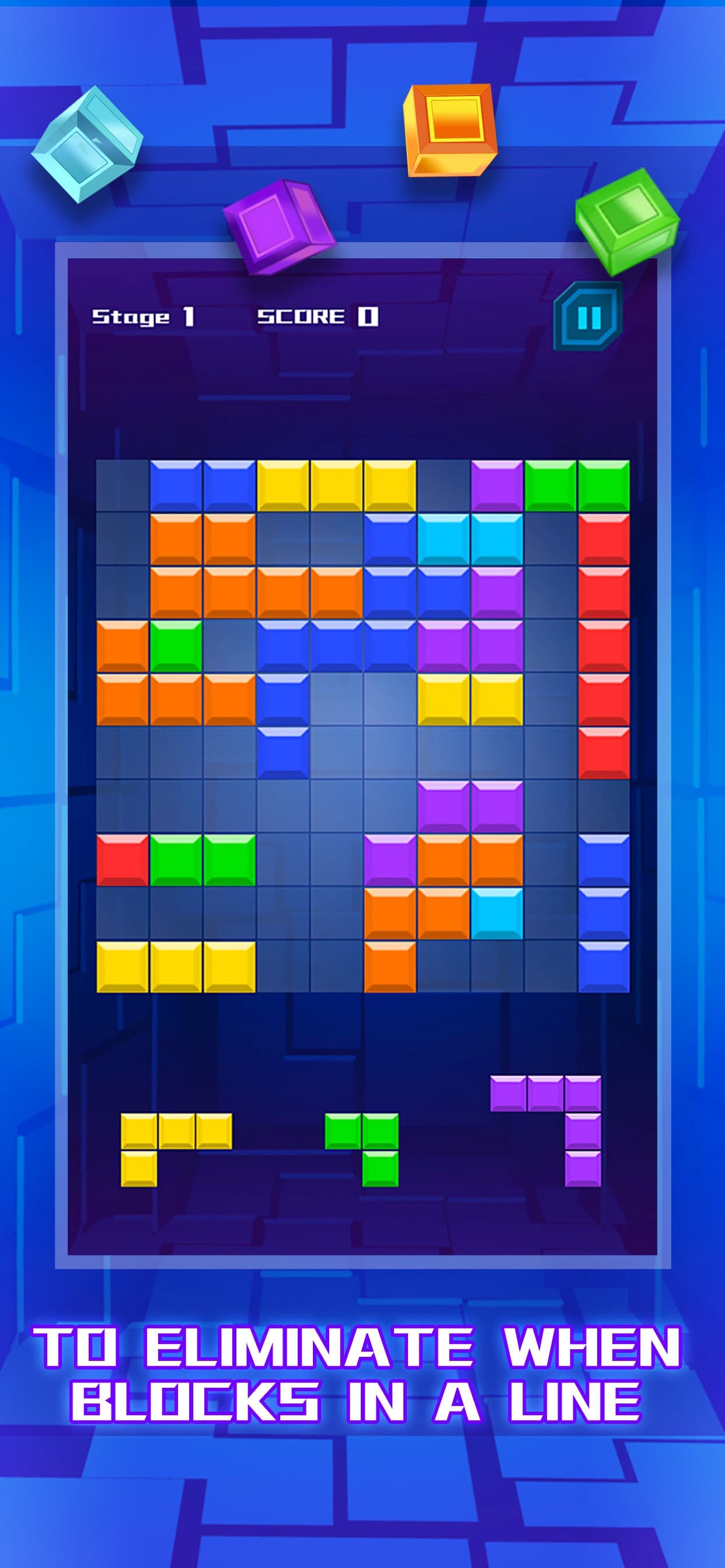 1010 Block screenshot 1 - screenshot
