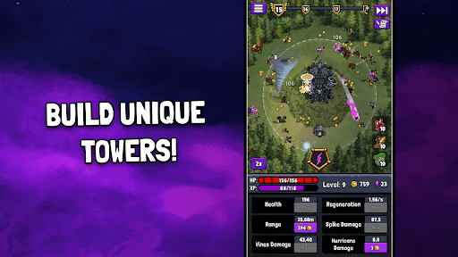 Evil Tower - Idle Defense TD screenshot 7 - screenshot