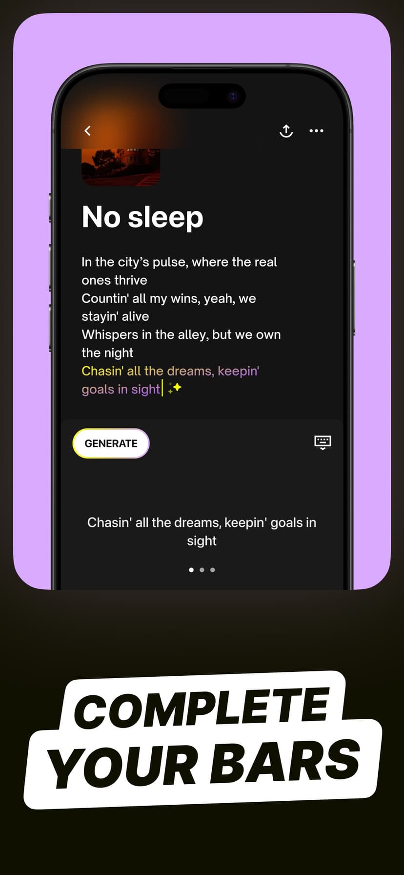 Lyric Studio - Rap Rhyme Maker screenshot 6 - screenshot
