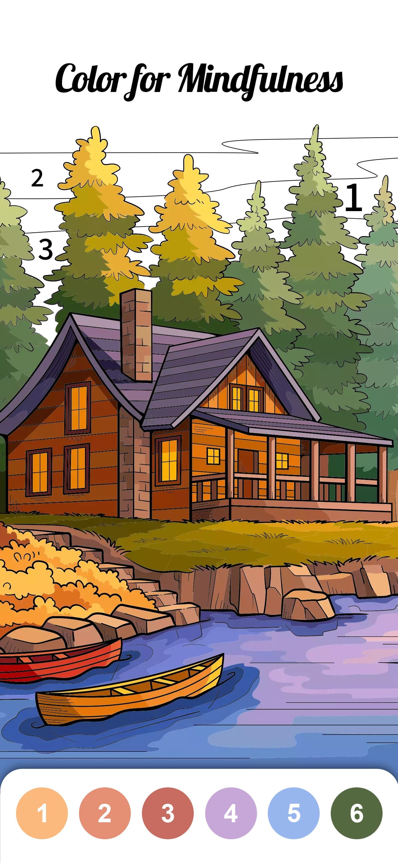 Calm Color-Color By Number screenshot 4 - screenshot