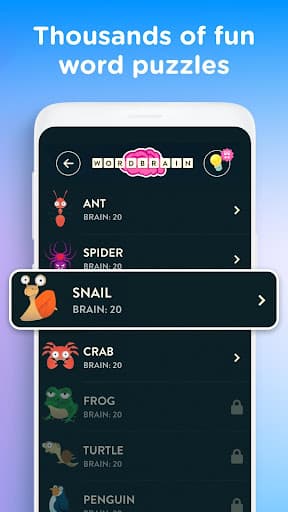 WordBrain - Word puzzle game screenshot 2 - screenshot