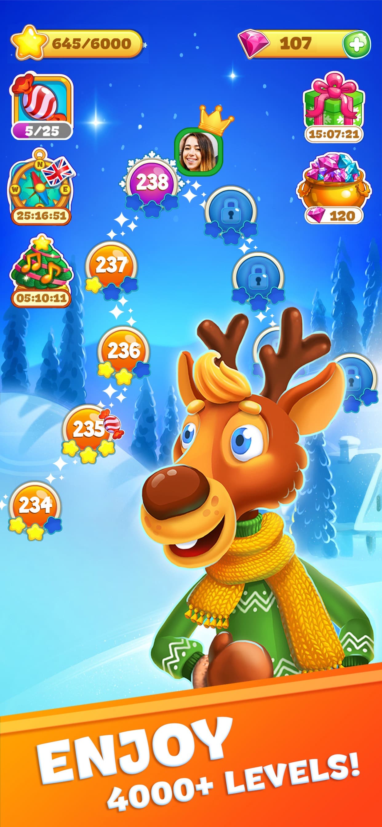 Christmas Sweeper 3: Match-3 screenshot 5 - screenshot
