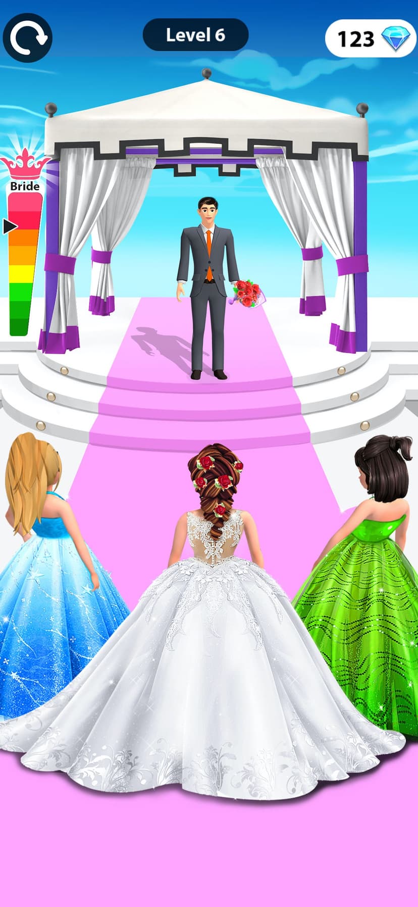 Bride Race & Outfit Makeover screenshot 5 - screenshot