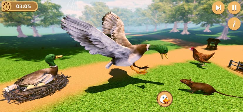 Virtual Duck Life Simulator screenshot 4 - screenshot
