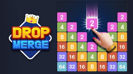 Drop Merge : Number Puzzle screenshot 8 - screenshot