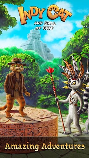 Indy Cat: Match 3 Adventure screenshot 10 - screenshot
