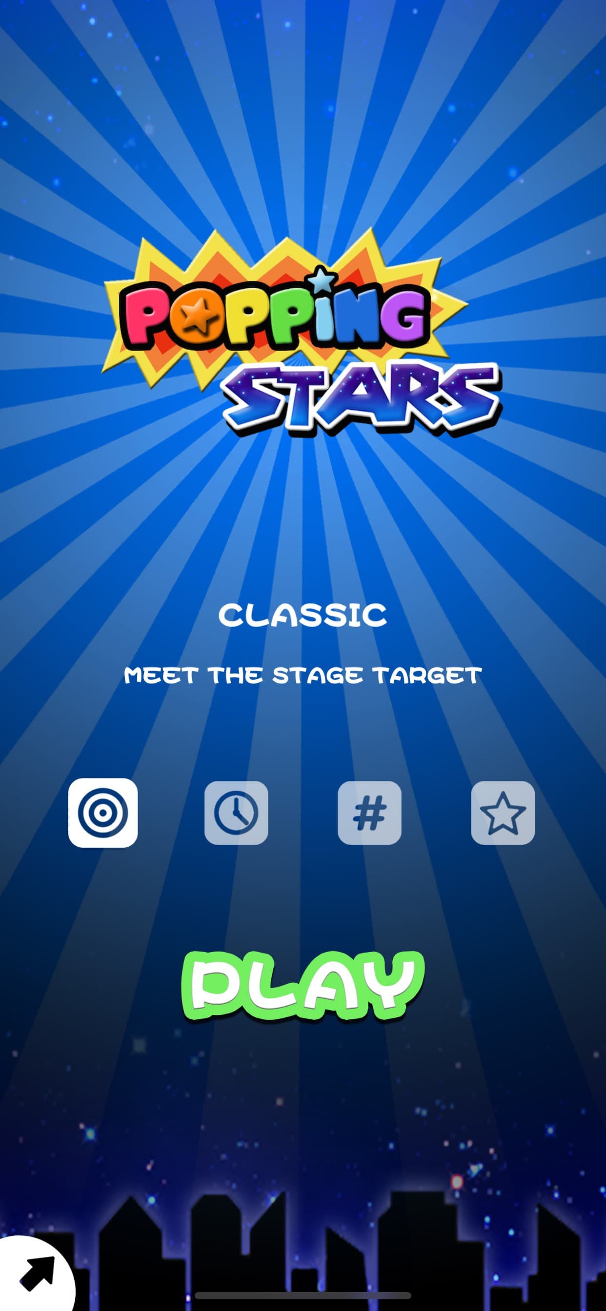 Popping Stars-classic game screenshot 1 - screenshot