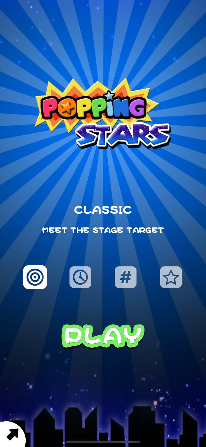 Popping Stars-classic game screenshot 1 - screenshot