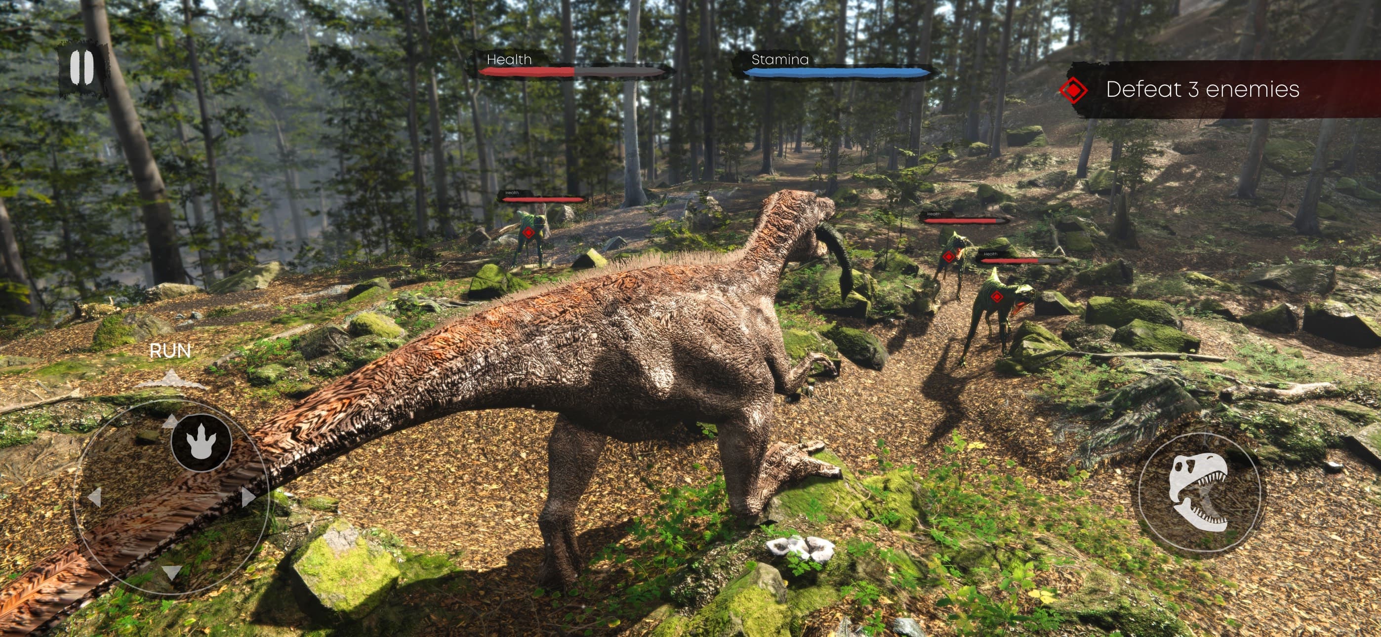 Dino Survival Simulator screenshot 1 - screenshot