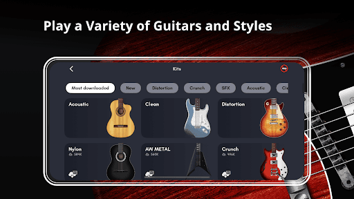 Real Guitar: acoustic electric screenshot 14 - screenshot