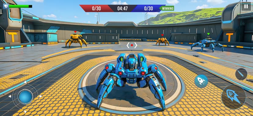 Octopus Robot Car Game 3D- War screenshot 8 - screenshot