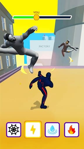 Web Shot: Rope swing hero game screenshot 12 - screenshot