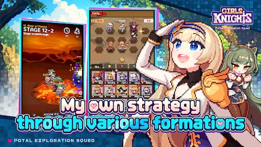 Girls Knights: SQUAD RPG screenshot 19 - screenshot