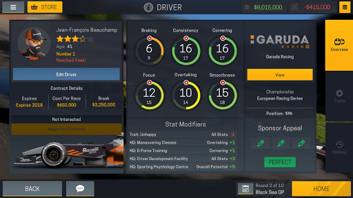 Motorsport Manager Mobile 2 screenshot 5 - screenshot