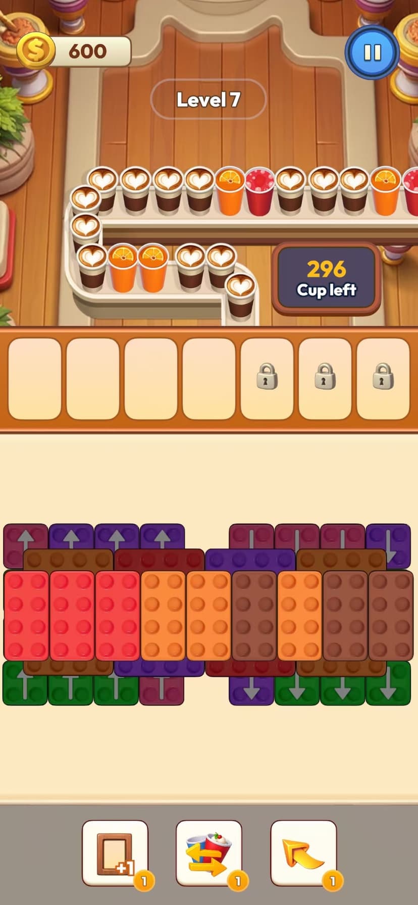 Coffee & Win - Sort Puzzle screenshot 2 - screenshot