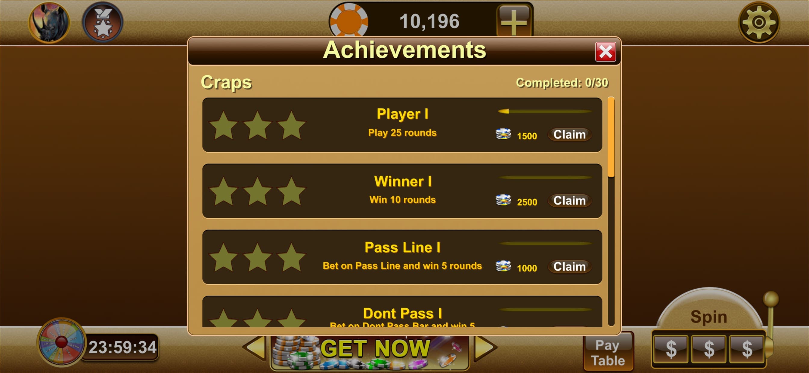 Craps - Vegas Casino Craps 3D screenshot 4 - screenshot