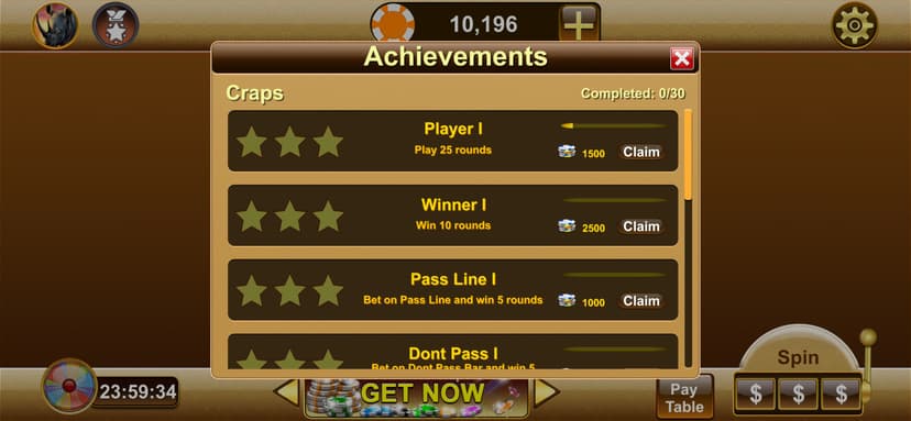 Craps - Vegas Casino Craps 3D screenshot 4 - screenshot