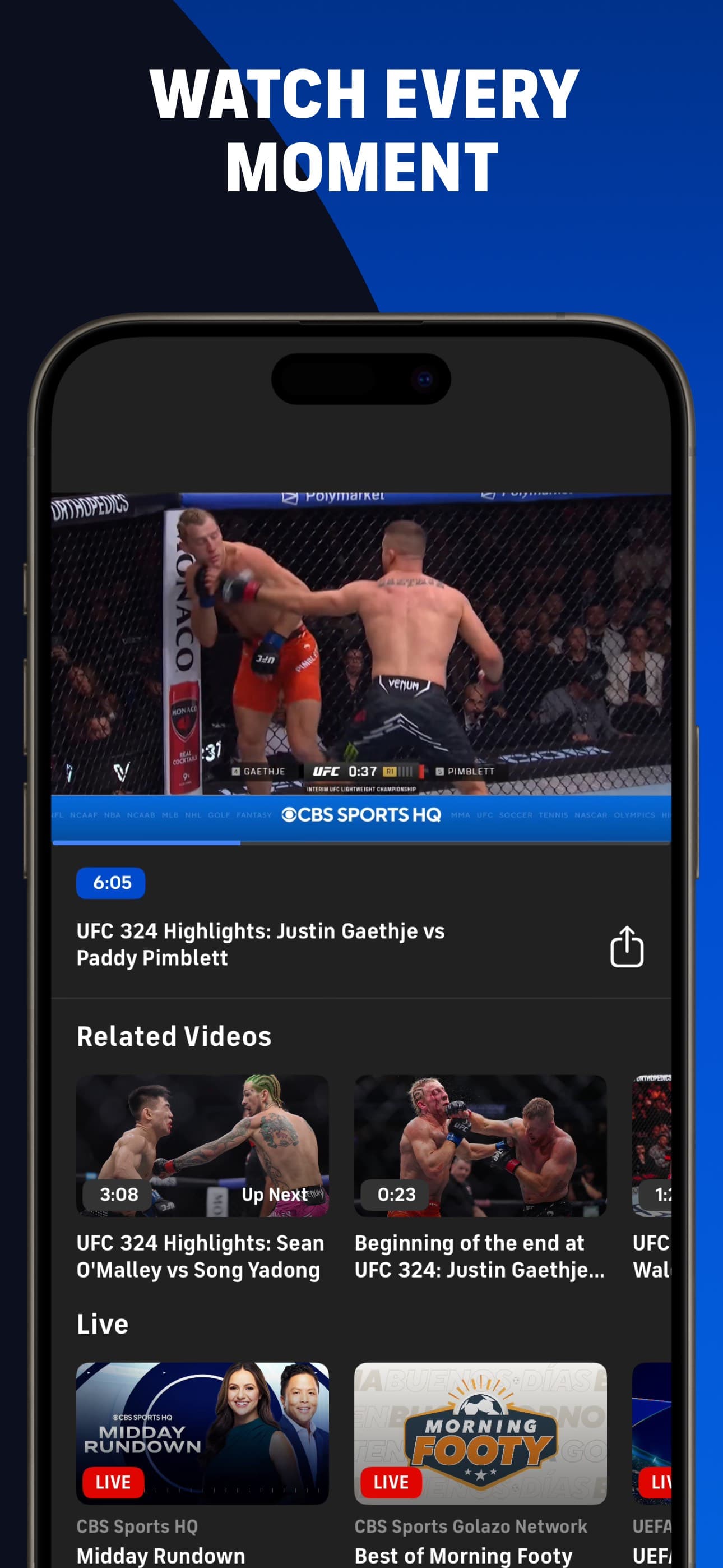 CBS Sports App: Scores & News screenshot 5 - screenshot