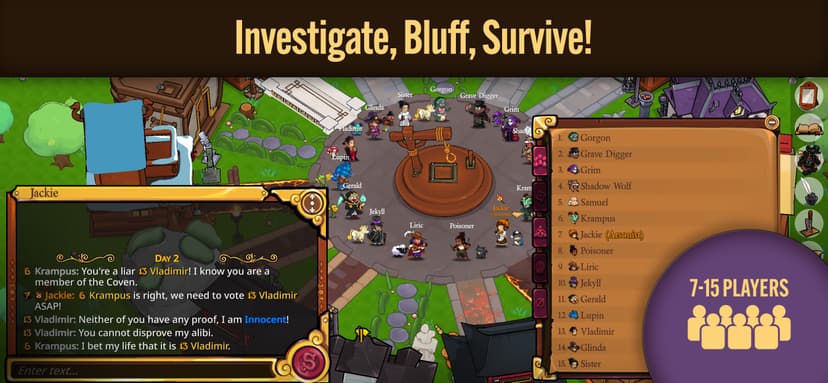 Town of Salem 2 | Online Game screenshot 2 - screenshot