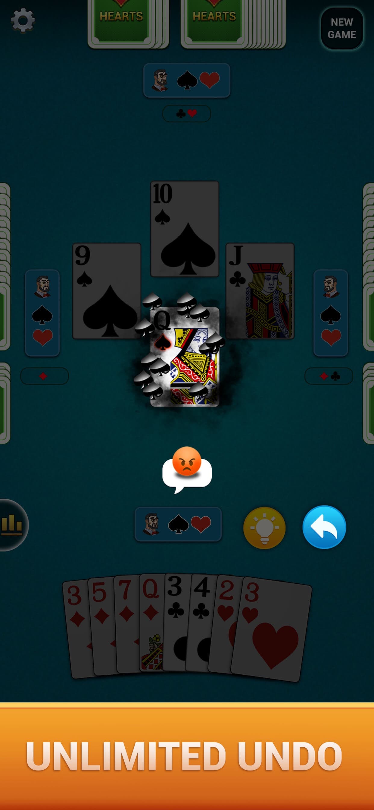 Hearts : Deluxe Card Game screenshot 5 - screenshot