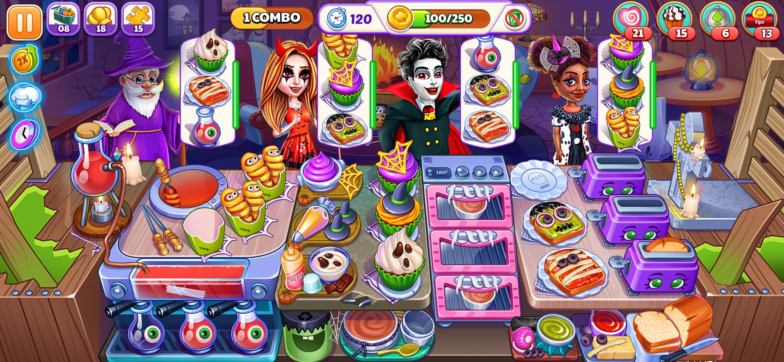 Halloween Cooking - Restaurant screenshot 5 - screenshot