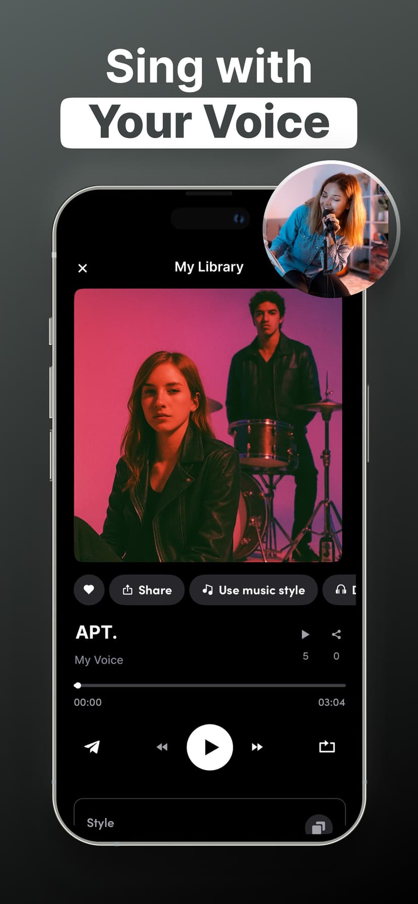 AI Song Generator - Zona screenshot 3 - screenshot