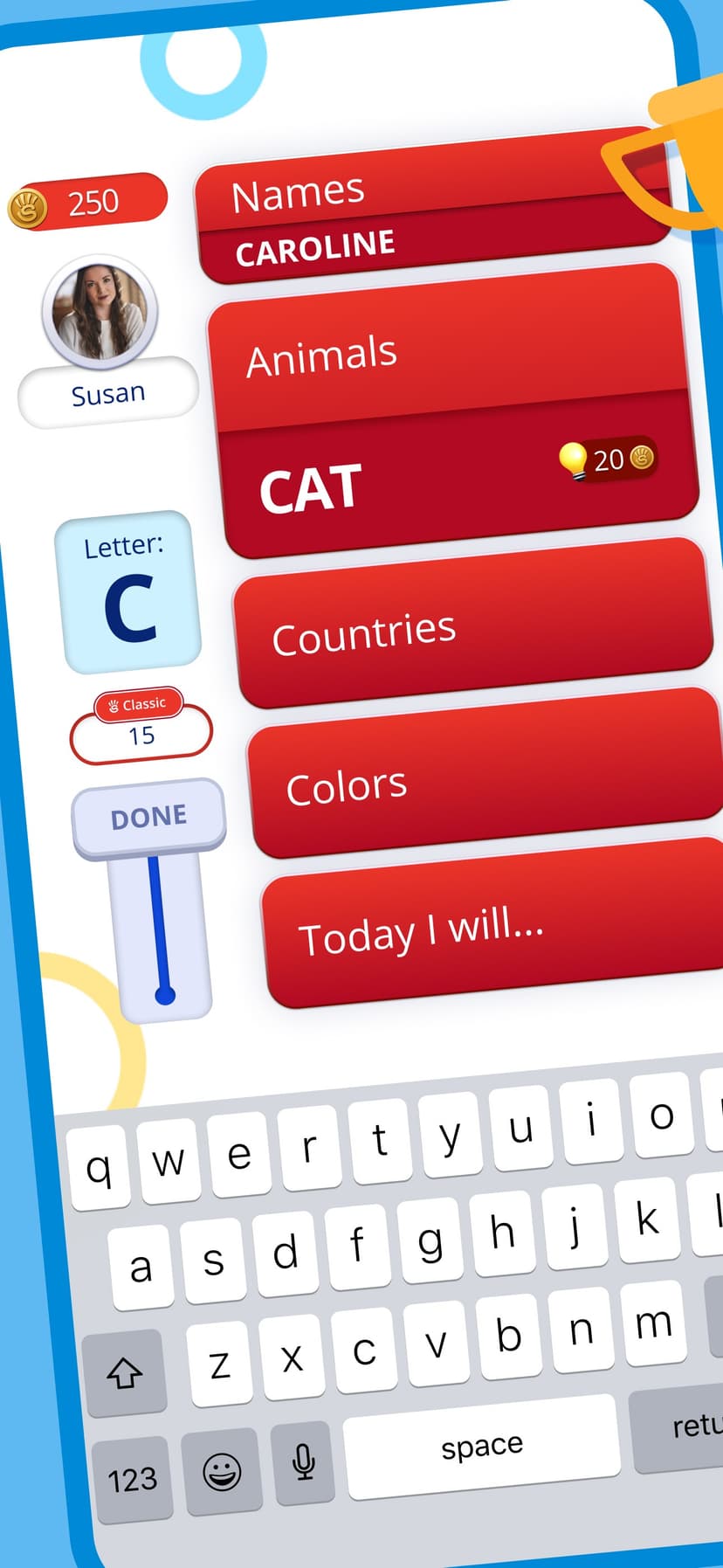 Stop 2 - Word Trivia Game screenshot 1 - screenshot