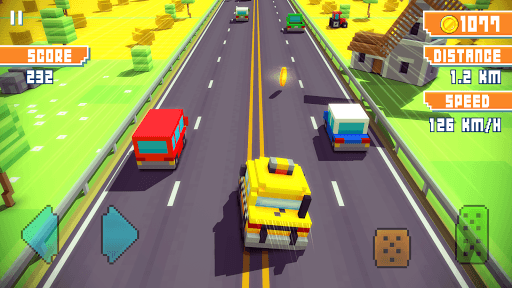 Blocky Highway: Traffic Racing screenshot 5 - screenshot