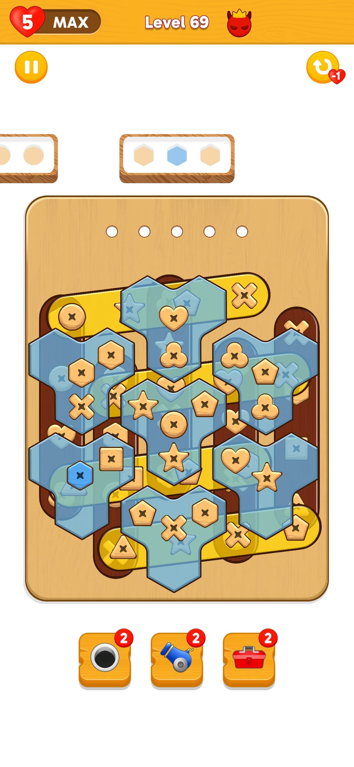 Shape Screw Jam - Wood Nuts screenshot 2 - screenshot