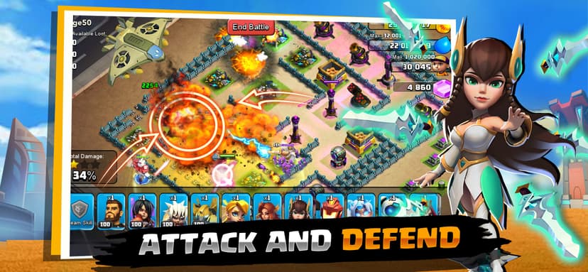 X-War: Clash of Zombies screenshot 6 - screenshot