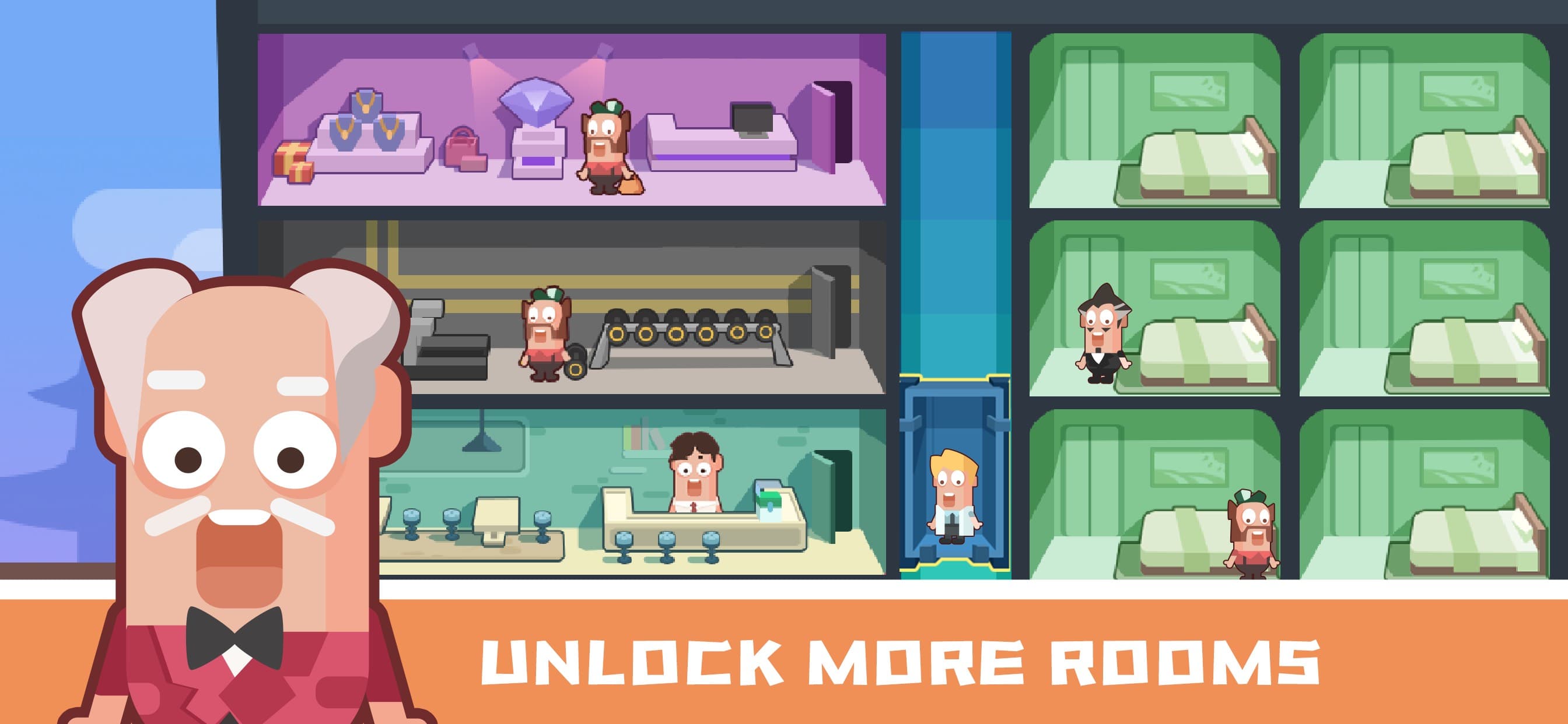 Super Hotel Tycoon screenshot 1 - screenshot