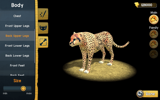 Wild Cheetah Sim 3D screenshot 7 - screenshot