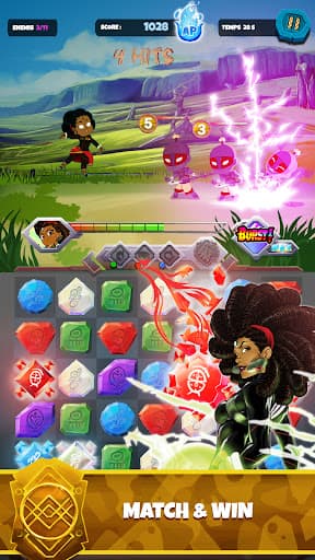 Aurion KGF: Match 3 RPG screenshot 8 - screenshot