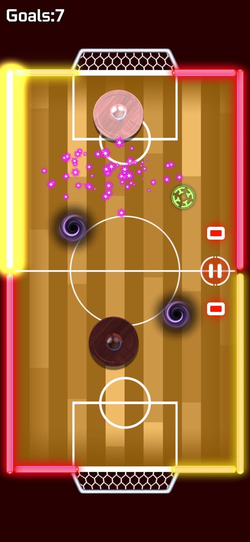 Glow Hockey Strike screenshot 8 - screenshot