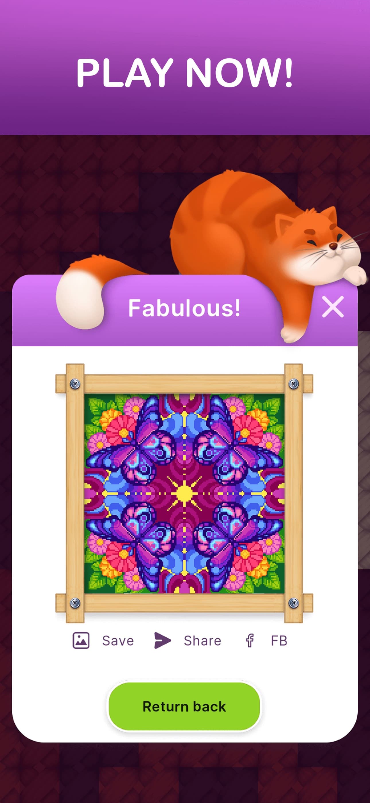 Cross Stitch: Pixel puzzle art screenshot 5 - screenshot