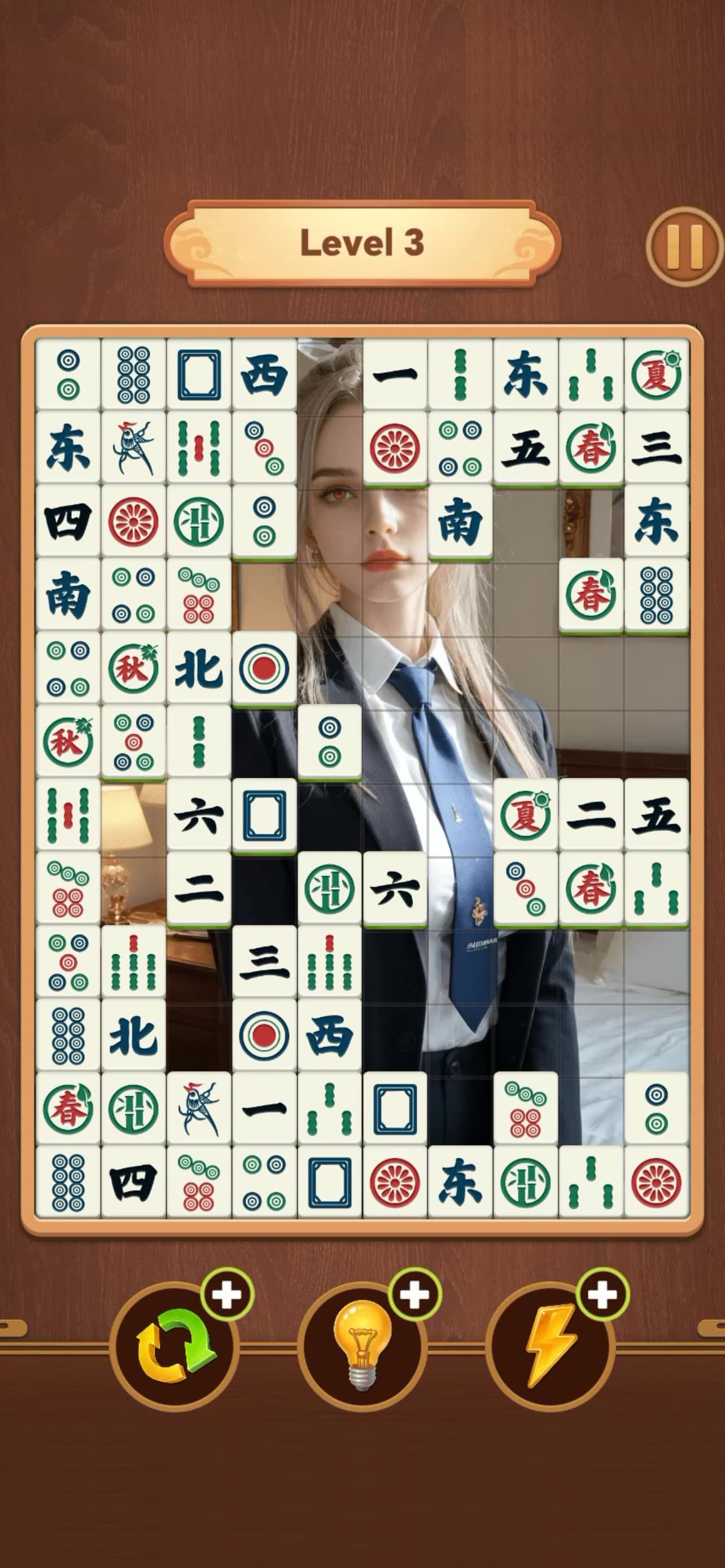 Romantic Mahjong Slide screenshot 6 - screenshot