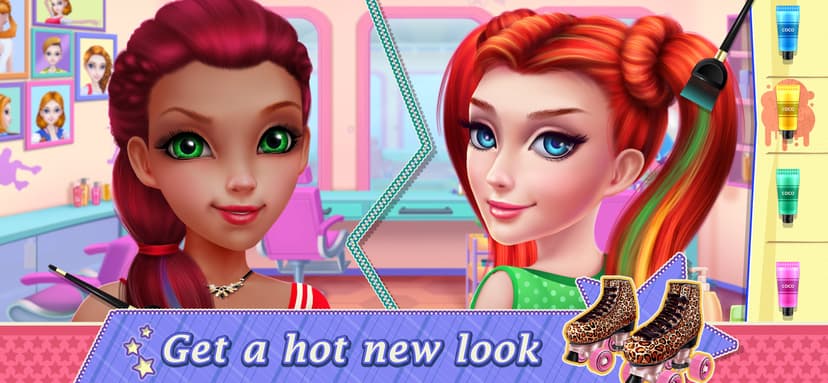 Roller Skating Girls screenshot 3 - screenshot