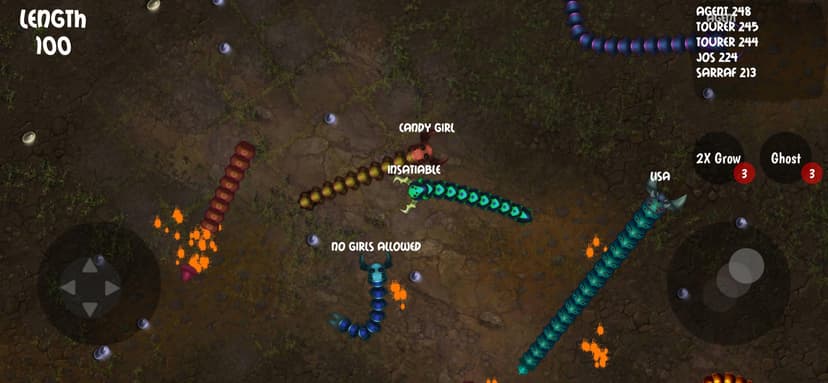 Insatiable.io - Snakes screenshot 6 - screenshot