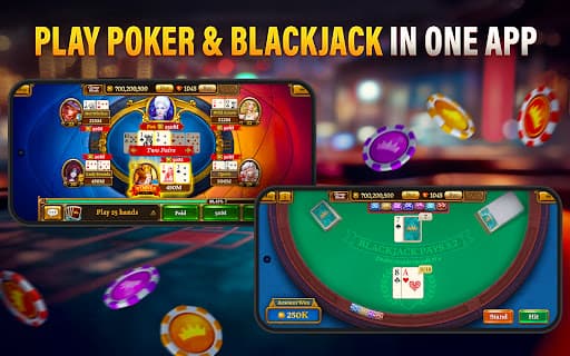 Texas Holdem Poker & Blackjack screenshot 9 - screenshot