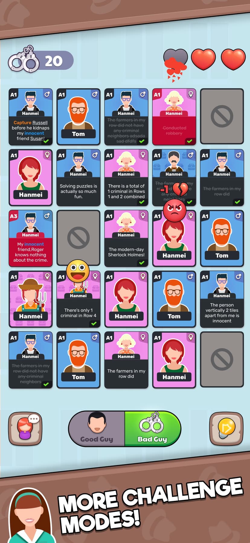 Logic Master: Card Detective screenshot 1 - screenshot