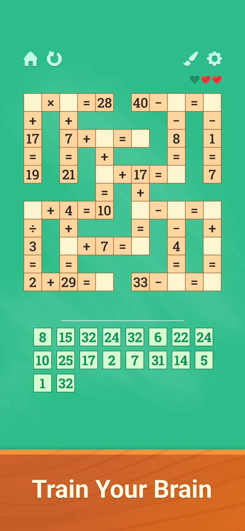 Math Club: cross number games screenshot 3 - screenshot