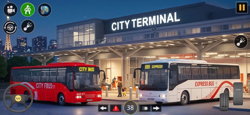 US Bus Simulator Coach Games screenshot 6 - screenshot