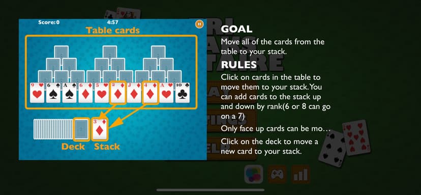 Tri-Peaks Solitaire screenshot 5 - screenshot